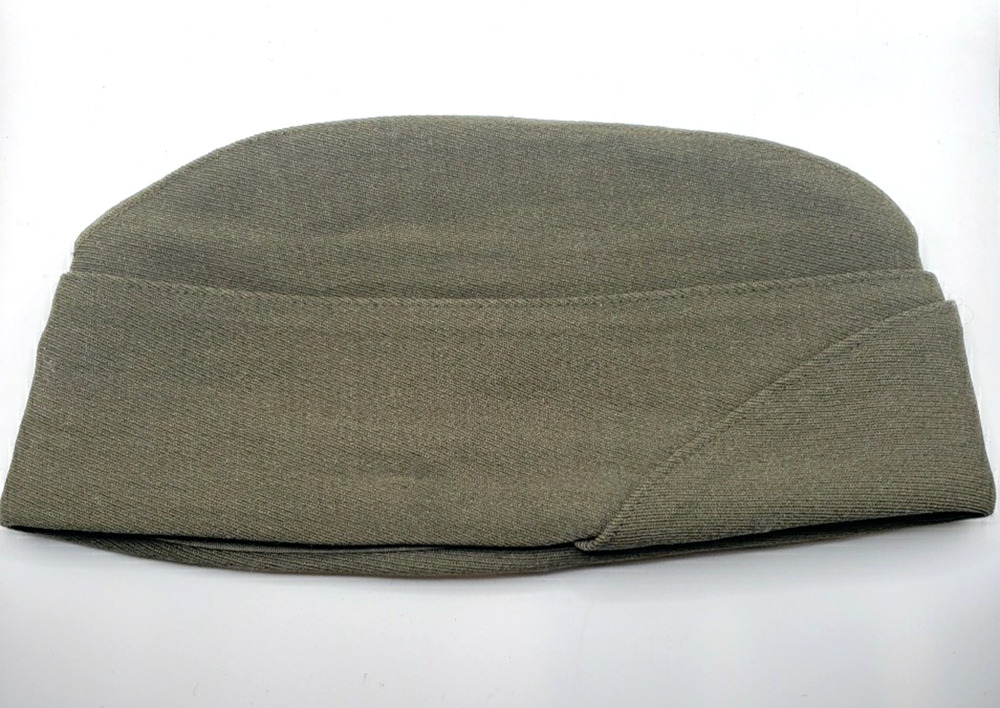 Berkshire Garrison Green Wool Hat Cap USMC - Small - 10" Length - 52 cm